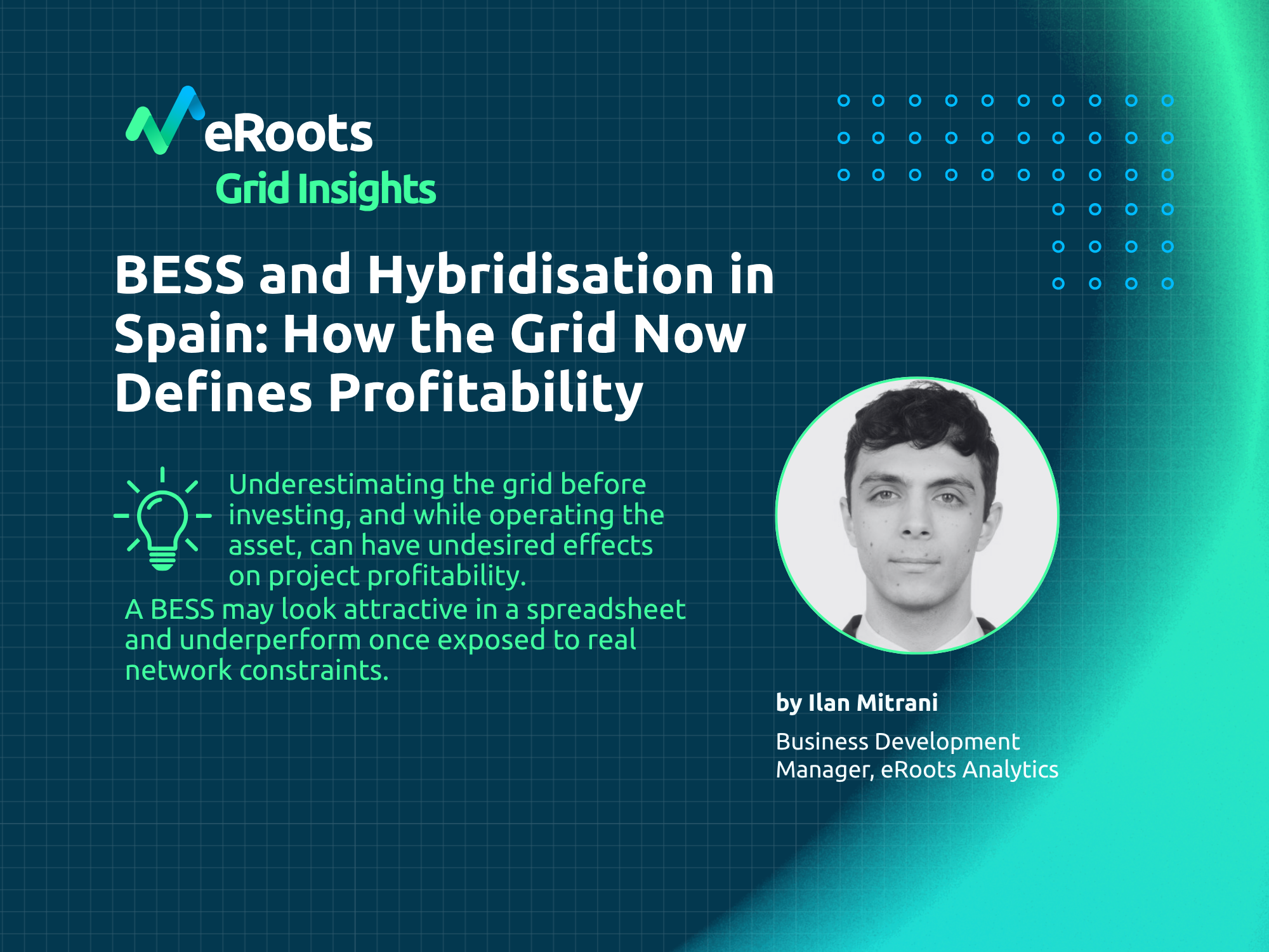 BESS and Hybridisation in Spain: How the Grid Now Defines Profitability